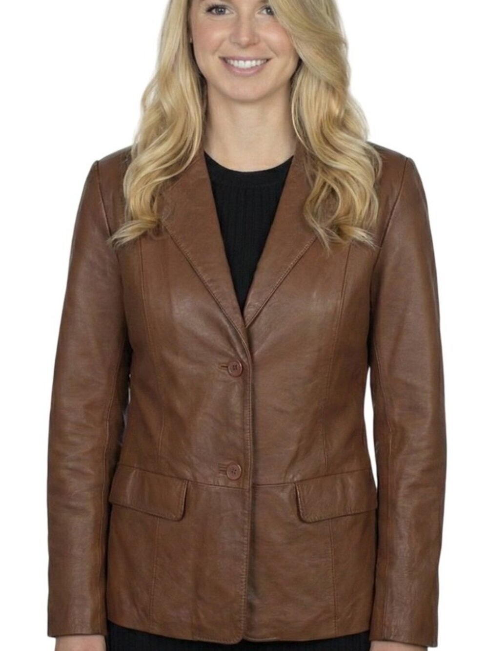 Chadwick's NWT Leather Dress Jacket Sz 12